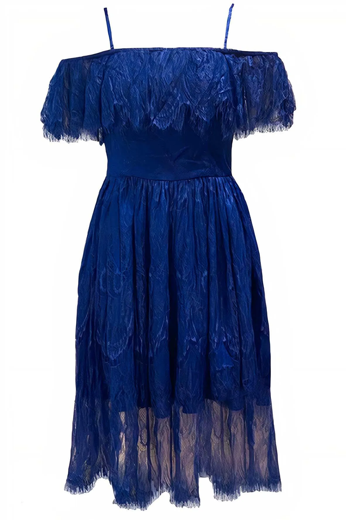 Bella Chantilly Dress Blue