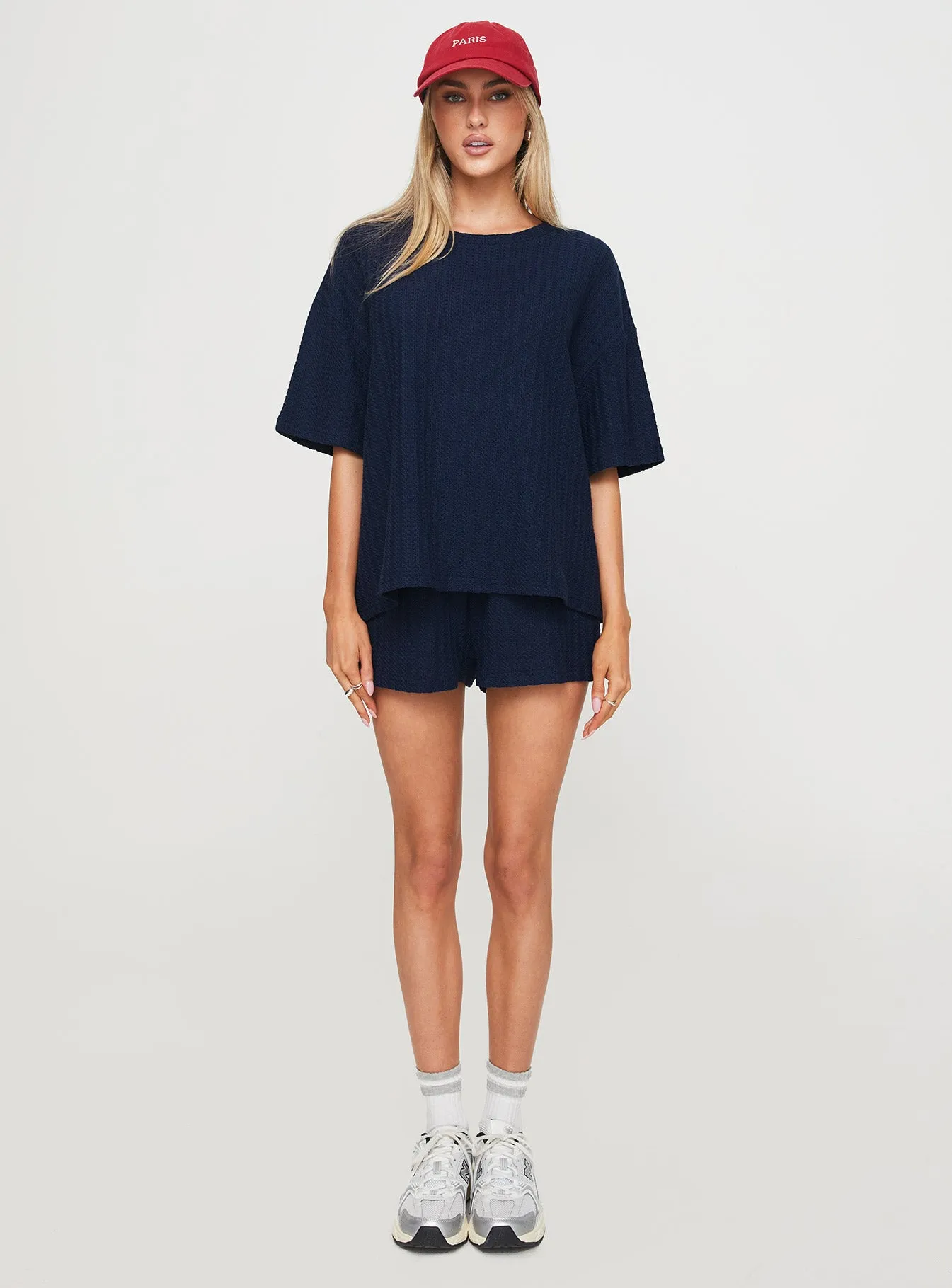 Cammie Knit Set Navy