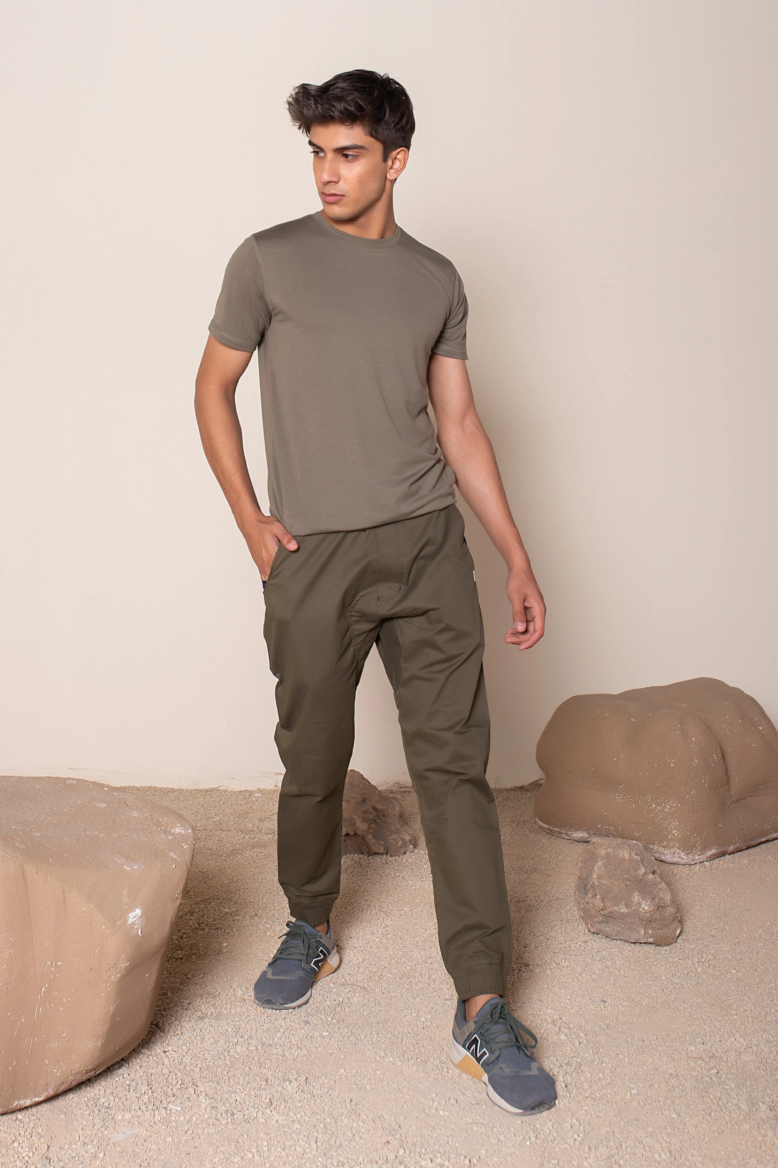 Earth Joggers Olive Green