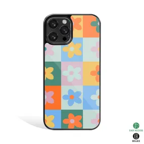 Floral Patchwork Phone Cover | Glass Case