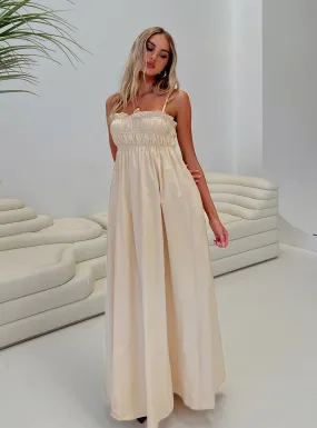 Love All Around Maxi Dress Cream