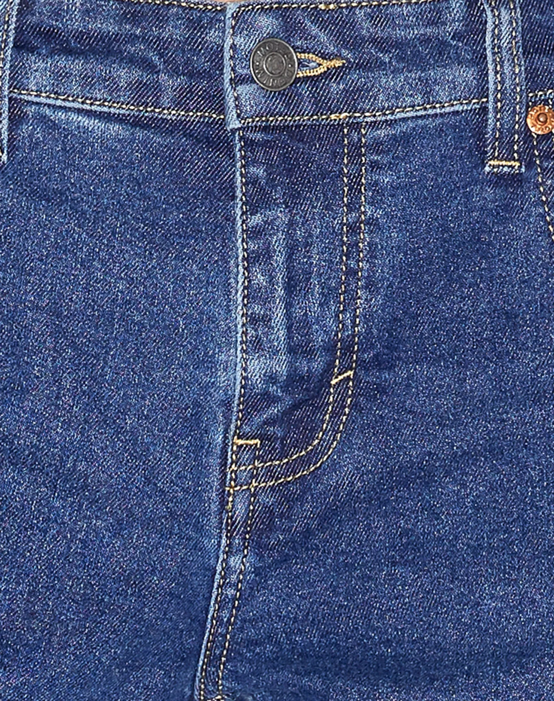 Low Rise Parallel Jeans in 90's Blue