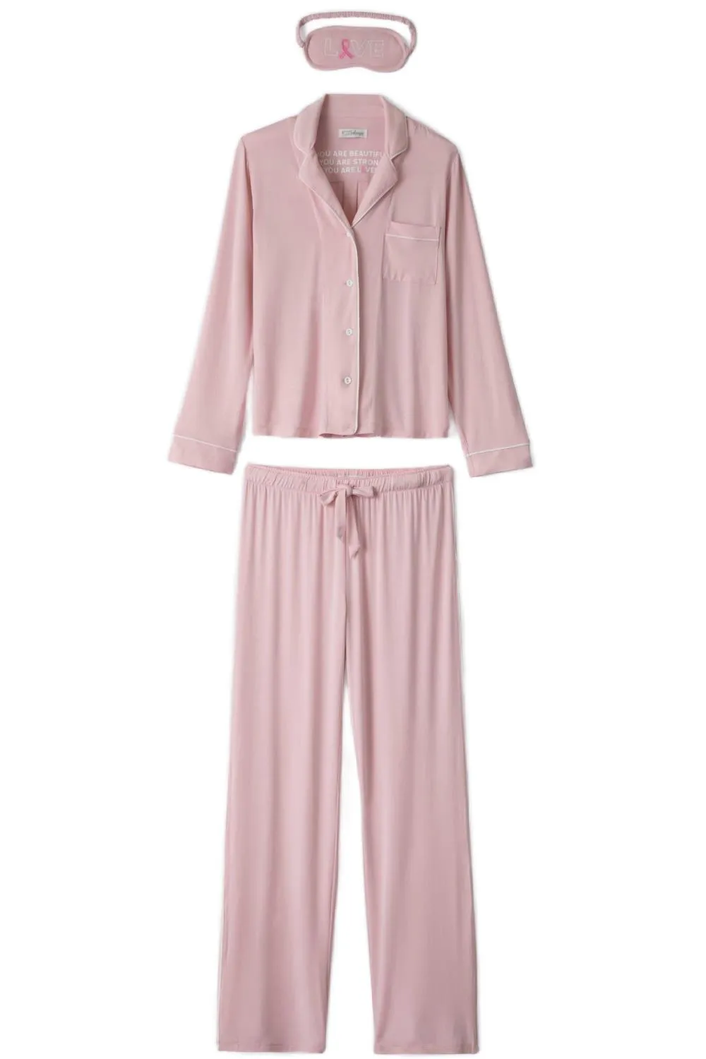 PJ Salvage x Susan G. Komen Modal Basics PJ Set RPBCPJ-BLUSH