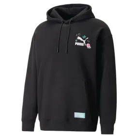 Puma Spongebob Graphic Hoodie Black