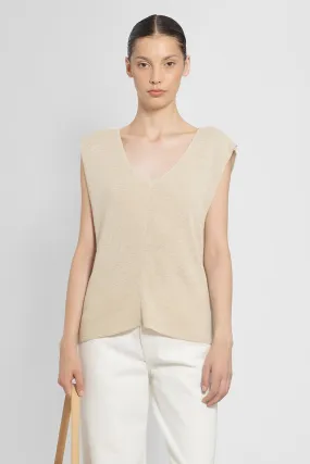 THE ROW WOMAN OFF-WHITE TOPS