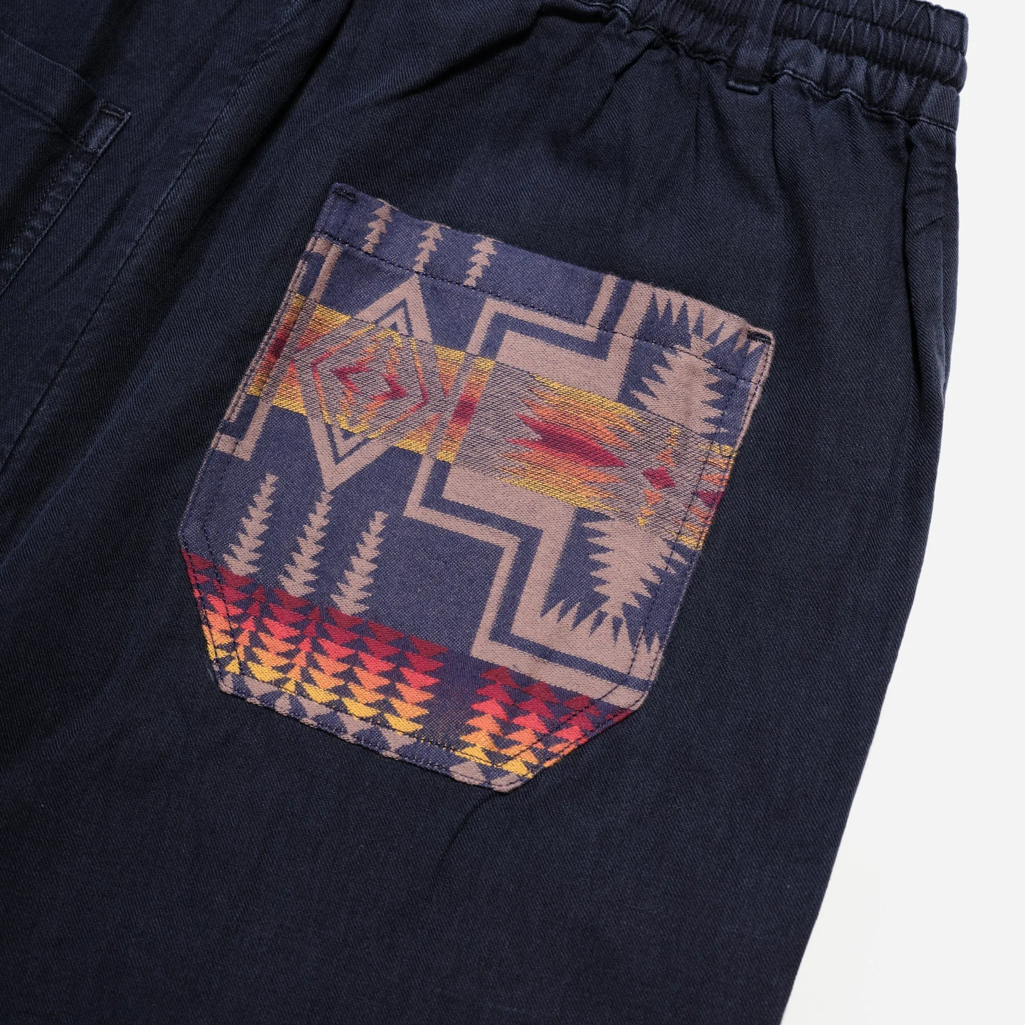 UTILITY PATCHWORK PANT (THE HARDING CAPSULE)  - NAVY